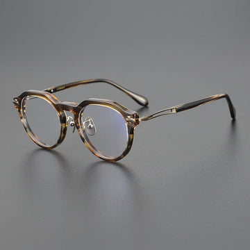 Dune Vintage Acetate Glasses Frame Round Frames Southood Amber bronze